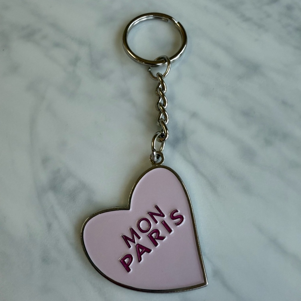 Yves Saint Laurent Heart Mon Paris Keychain